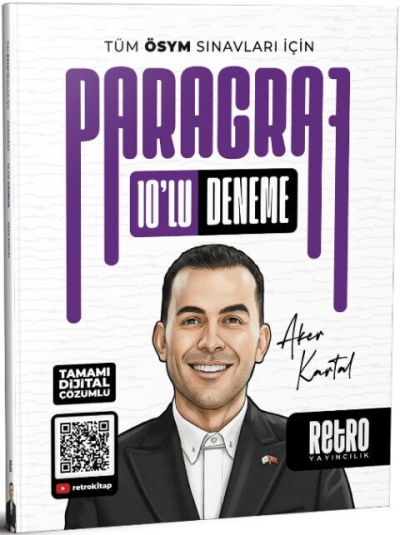 Paragraf 10 Deneme Çözümlü Retro Yayıncılık Fotokopi GO - Tüm Sınavlarda Daha İleriye