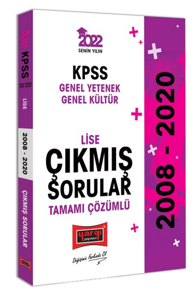 KPSS Genel Yetenek Genel Kültür Lise Tamamı Çözümlü Çıkmış Sorular 2008-2020 Fotokopi GO - Tüm Sınavlarda Daha İleriye