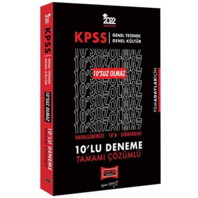 GKGY ONSUZ OLMAZ 10LU TÜM DERSLER ÇÖZÜMLÜ DENEME Fotokopi GO - Tüm Sınavlarda Daha İleriye