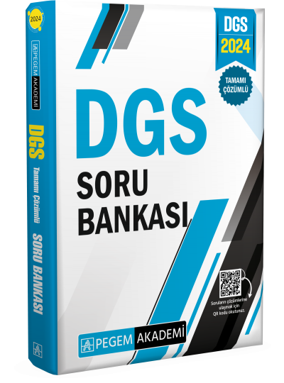 2024 DGS Tamamı Çözümlü Soru Bankası Fotokopi GO - Tüm Sınavlarda Daha İleriye