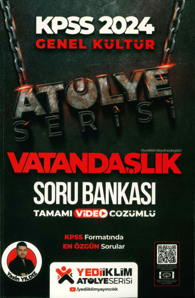 VATANDAŞLIK SORU BANKASI TAMAMI VİDEO ÇÖZÜMLÜ ATÖLYE SERİSİ Fotokopi GO - Tüm Sınavlarda Daha İleriye