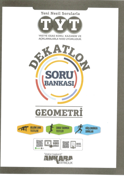 TYT GEOMETİ DEKATLON SORU BANKASI Fotokopi GO - Tüm Sınavlarda Daha İleriye