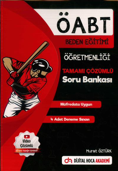 ÖABT Beden Eğitimi Öğretmenliği Tamamı Video Çözümlü Soru Bankası Dijital Hoca Akademi Fotokopi GO - Tüm Sınavlarda Daha İleriye