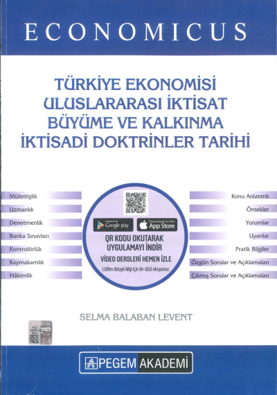 ECONOMICUS TÜRKİYE EKONOMİSİ ULUSLARASRASI İKTİSAT BÜYÜME VE KALKINMA İKTİSADİ DOKTRİNLER TARİHİ Fotokopi GO - Tüm Sınavlarda Daha İleriye