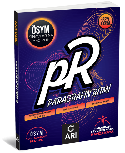 2025 ÖSYM Soru Tipleriyle Paragrafın Ritmi Hamza Kaya Fotokopi GO - Tüm Sınavlarda Daha İleriye