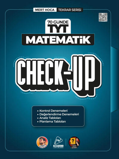 Mert Hoca 70 Günde TYT Matematik Check Up Deneme Mert Hoca Fotokopi GO - Tüm Sınavlarda Daha İleriye