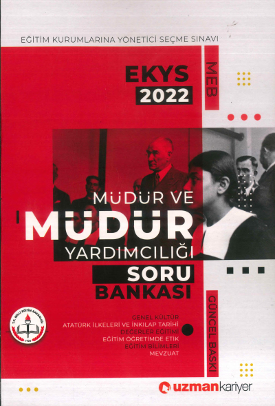 MÜDÜR VE MÜDÜR YARDIMCILIĞI SORU BANKASI Fotokopi GO - Tüm Sınavlarda Daha İleriye