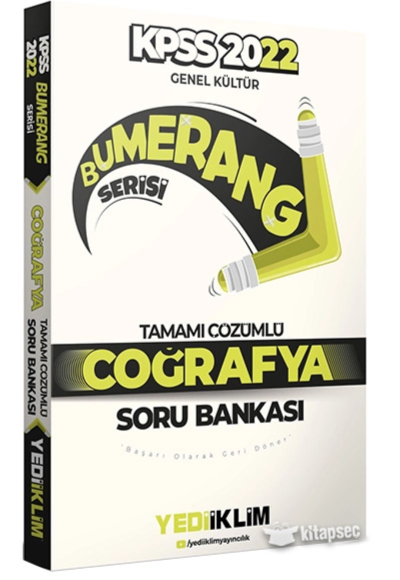 2022 KPSS Genel Kültür Bumerang Coğrafya Tamamı Çözümlü Soru Bankası Fotokopi GO - Tüm Sınavlarda Daha İleriye