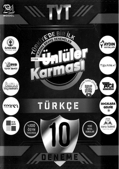 TYT 10 lu Deneme Türkçe Fotokopi GO - Tüm Sınavlarda Daha İleriye