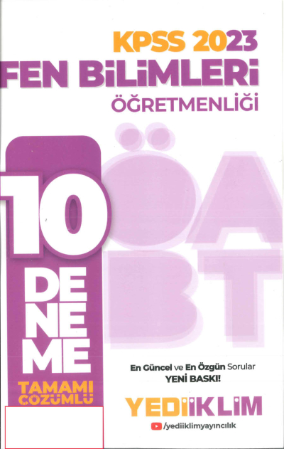 10 DENEME TAMAMI ÇÖZÜMLÜ Fotokopi GO - Tüm Sınavlarda Daha İleriye