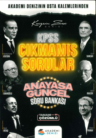 ÇIKMAMIŞ SORULAR ANAYASA GÜNCEL SORU BANKASI TAMAMI ÇÖZÜMLÜ Fotokopi GO - Tüm Sınavlarda Daha İleriye