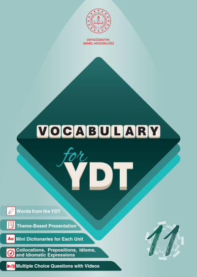 Vocabulary For YDT Fotokopi GO - Tüm Sınavlarda Daha İleriye