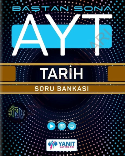AYT Tarih Baştan Sona Soru Bankası Fotokopi GO - Tüm Sınavlarda Daha İleriye
