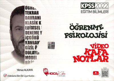 ÖĞRENME PSİKOLOJİSİ VİDEO KAFA NOTLAR Fotokopi GO - Tüm Sınavlarda Daha İleriye