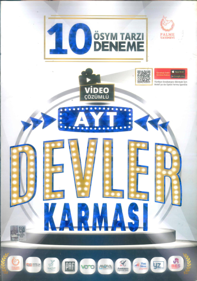 AYT DEVLER KARMASI 10 DENEME Fotokopi GO - Tüm Sınavlarda Daha İleriye