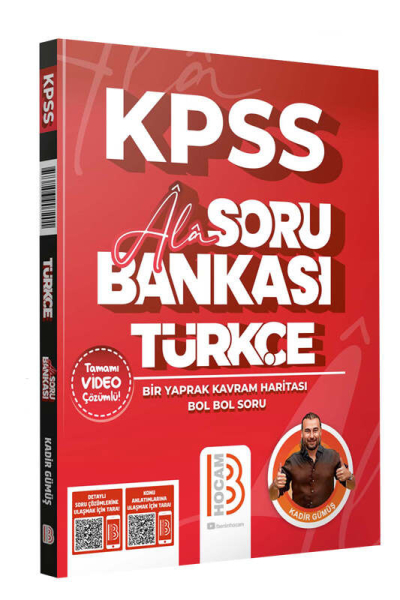 2024 KPSS Türkçe Âlâ Soru Bankası Fotokopi GO - Tüm Sınavlarda Daha İleriye