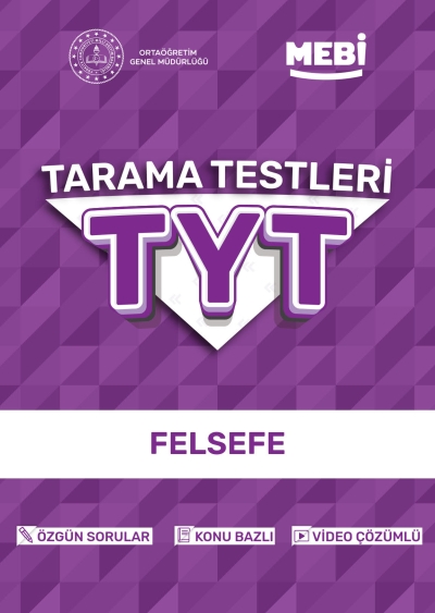 TYT Tarama Testleri Felsefe MEBİ OGM Fotokopi GO - Tüm Sınavlarda Daha İleriye
