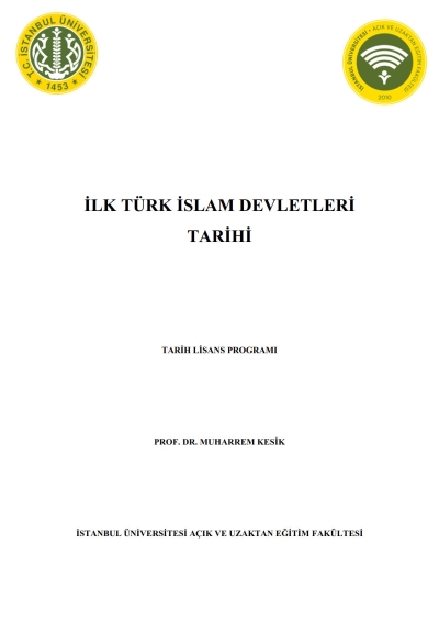 İlk Türk İslam Devletleri Tarihi Fotokopi GO - Tüm Sınavlarda Daha İleriye