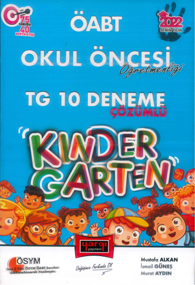 TG 10 DENEME ÇÖZÜMLÜ KINDER GARTEN Fotokopi GO - Tüm Sınavlarda Daha İleriye