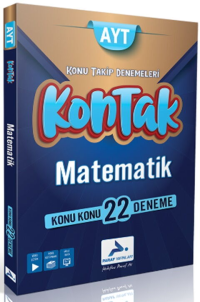 AYT Matematik Kontak Konu Takip Denemeleri Paraf Akademi Fotokopi GO - Tüm Sınavlarda Daha İleriye