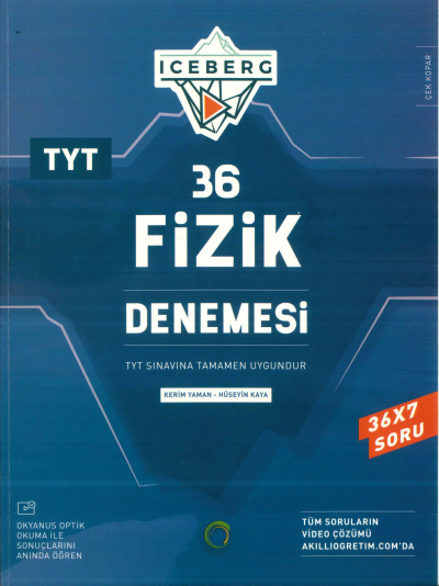 TYT Fizik Iceberg 36 Deneme Okyanus Yayınları Fotokopi GO - Tüm Sınavlarda Daha İleriye