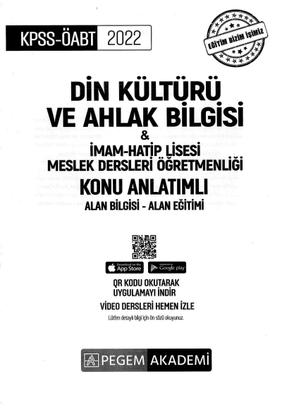 KONU ANLATIMLI ALAN BİLGİSİ-ALAN EĞİTİMİ Fotokopi GO - Tüm Sınavlarda Daha İleriye