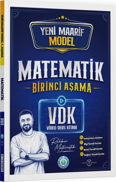 Maarif 1. Aşama Matematik Video Ders Kitabı Rehber Matematik Fotokopi GO - Tüm Sınavlarda Daha İleriye