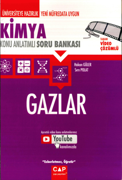 KİMYA GAZLAR KONU ANLATIMLI SORU BANKASI Fotokopi GO - Tüm Sınavlarda Daha İleriye