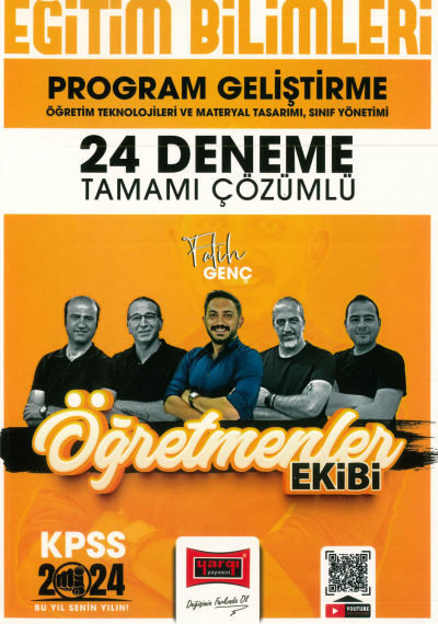 PROGRAM GELİŞTİRME 24 DENEME TAMAMI ÇÖZÜMLÜ (ÖĞRETMENLER EKİBİ) Fotokopi GO - Tüm Sınavlarda Daha İleriye
