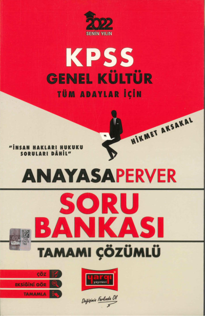 ANAYASA PERVER TAMAMI ÇÖZÜMLÜ SORU BANKASI Fotokopi GO - Tüm Sınavlarda Daha İleriye