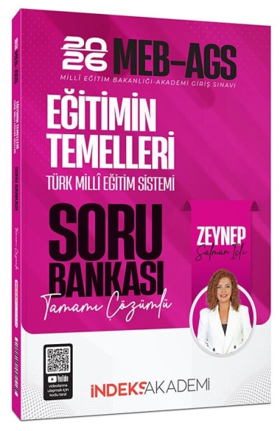2026 MEB-AGS Eğitimin Temelleri ve Türk Milli Eğitim Sistemi Soru Bankası Çözümlü İndeks Akademi Yayıncılık Fotokopi GO - Tüm Sınavlarda Daha İleriye
