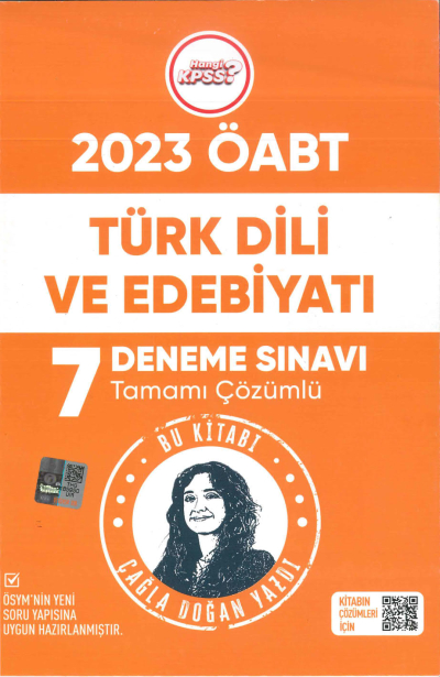 7 DENEME SINAVI TAMAMI ÇÖZÜMLÜ Fotokopi GO - Tüm Sınavlarda Daha İleriye