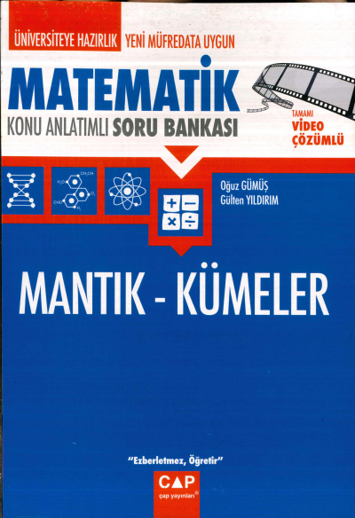 MATEMATİK MANTIK-KÜMELER KONU ANLATIMLI SORU BANKASI Fotokopi GO - Tüm Sınavlarda Daha İleriye