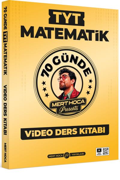 2026 70 Günde TYT Matematik Video Ders Kitabı Mert Hoca Fotokopi GO - Tüm Sınavlarda Daha İleriye