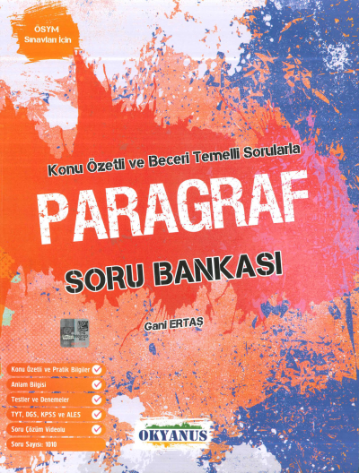 TYT-AYT PARAGRAF SORU BANKASI KONU ÖZETLİ ÇÖZÜMLÜ Fotokopi GO - Tüm Sınavlarda Daha İleriye