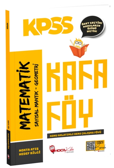 KPSS Matematik Konu Anlatımlı Kafa Föy Hoca Kafası Fotokopi GO - Tüm Sınavlarda Daha İleriye