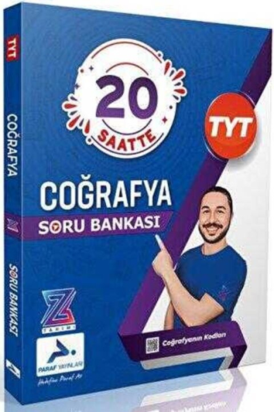 Coğrafyanın Kodları Paraf Z Takımı TYT Coğrafya Soru Bankası Prf Paraf Yayınları Fotokopi GO - Tüm Sınavlarda Daha İleriye