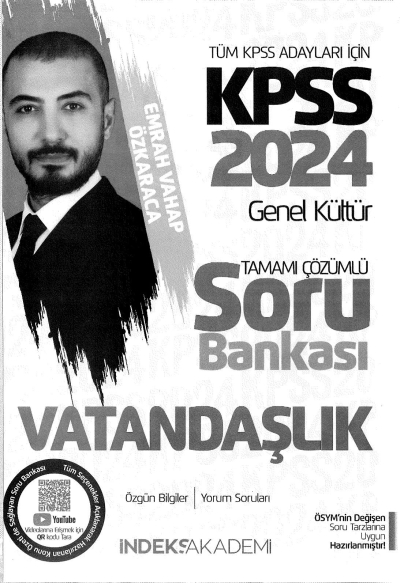 VATANDAŞLIK TAMAMI ÇÖZÜMLÜ SORU BANKASI Fotokopi GO - Tüm Sınavlarda Daha İleriye