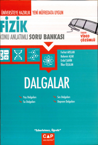 TYT-AYT FİZİK DALGALAR KONU ANLATIMLI SORU BANKASI Fotokopi GO - Tüm Sınavlarda Daha İleriye