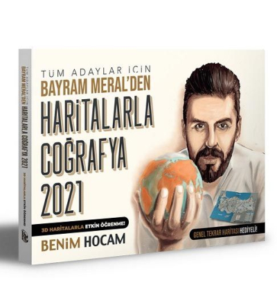 BAYRAM MERAL HARİTALARLA COĞRAFYA 2021 (TÜM ADAYLAR İÇİN) Fotokopi GO - Tüm Sınavlarda Daha İleriye