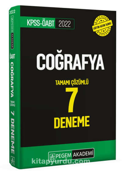 COĞRAFYA TAMAMI ÇÖZÜMLÜ 7 DENEME Fotokopi GO - Tüm Sınavlarda Daha İleriye