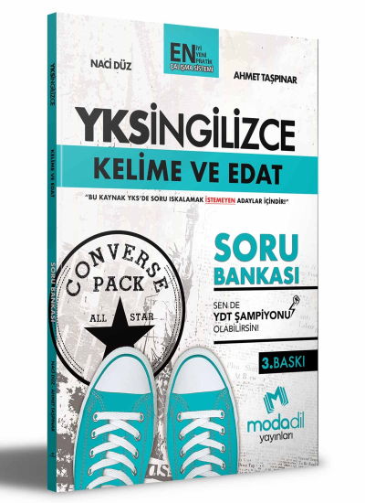 YKS İngilizce Kelime ve Edat Soru Bankası Modadil Yayınları Fotokopi GO - Tüm Sınavlarda Daha İleriye