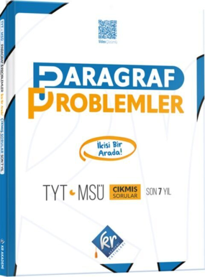 TYT-MSÜ Paragraf Problemler Son 7 Yıl Çıkmış Sorular KR Akademi Yayınları Fotokopi GO - Tüm Sınavlarda Daha İleriye