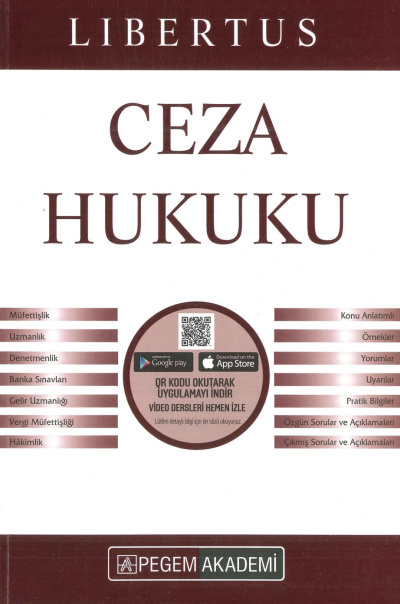 LIBERTUS CEZA HUKUKU KONU ANLATIMLI 2022 Fotokopi GO - Tüm Sınavlarda Daha İleriye