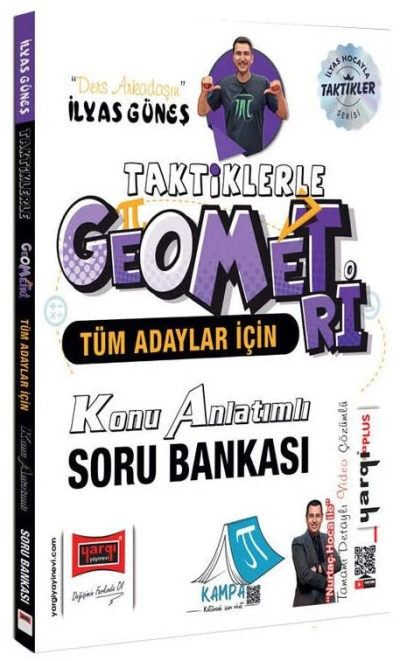 Tüm Adaylar İçin Taktiklerle Geometri Konu Anlatımlı Soru Bankası Yargı Yayınları İlyas Güneş Fotokopi GO - Tüm Sınavlarda Daha İleriye