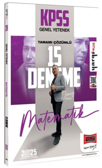 2025 KPSS Genel Yetenek Tamamı Çözümlü Matematik 15 Deneme Yargı Yayınları Fotokopi GO - Tüm Sınavlarda Daha İleriye