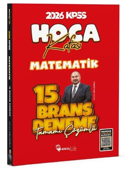 2026 KPSS Matematik 15 Deneme Çözümlü Hoca Kafası Yayınları Fotokopi GO - Tüm Sınavlarda Daha İleriye