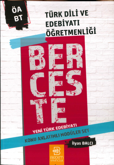 BERCESTE YENİ TÜRK EDEBİYATI KONU ANLATIMLI MODÜLER SET Fotokopi GO - Tüm Sınavlarda Daha İleriye