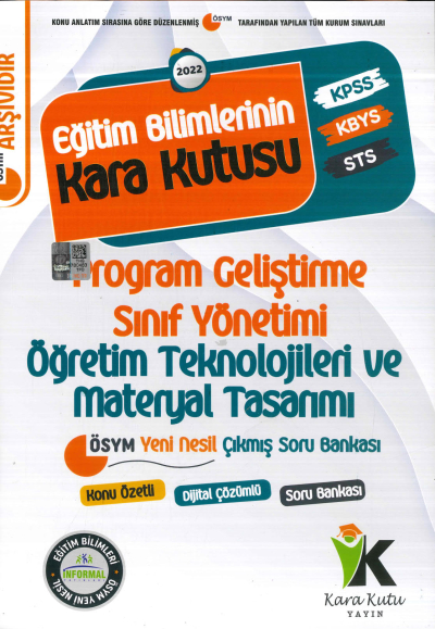 PROG. GELİŞ. SINIF YÖN. ÖĞRT. TEKN. MAT. TSRM. KONU ÖZETLİ DİJİTAL ÇÖZ. SORU BANKASI Fotokopi GO - Tüm Sınavlarda Daha İleriye
