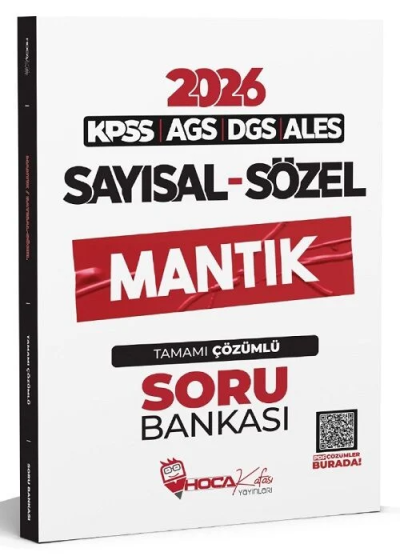 2026 KPSS MEB-AGS DGS ALES Sayısal Sözel Mantık Soru Bankası Çözümlü Hoca Kafası Yayınları Fotokopi GO - Tüm Sınavlarda Daha İleriye